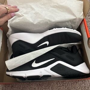 Nike Black and White Athletic Shoes